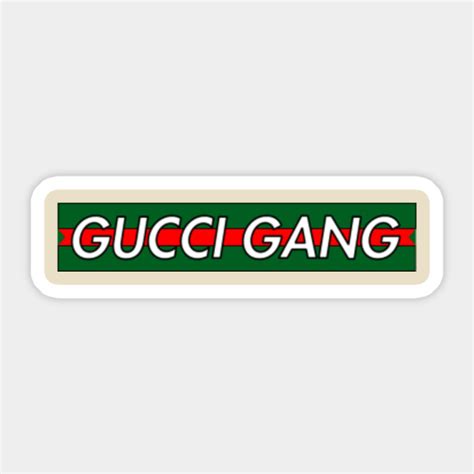 gucci sticker|gucci gang stickers.